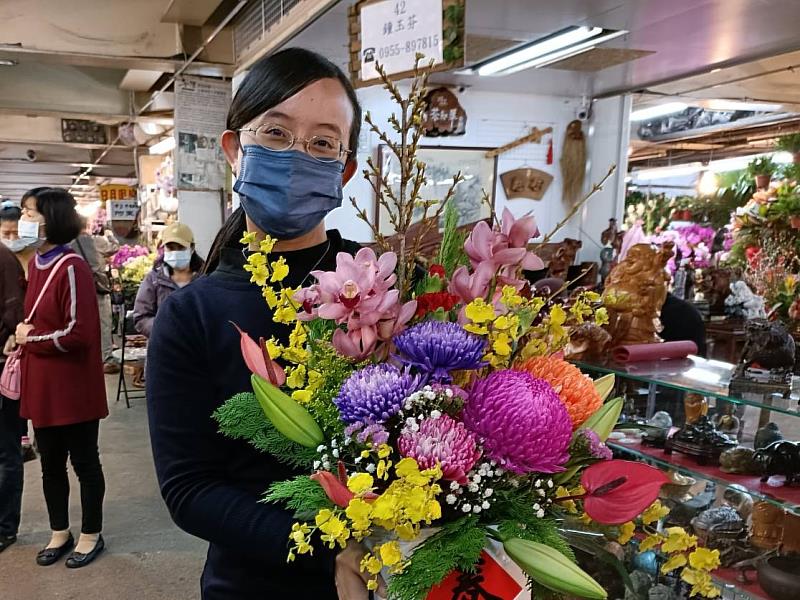 過年期間添購花卉盆栽增添喜氣 祈求一年好兆頭