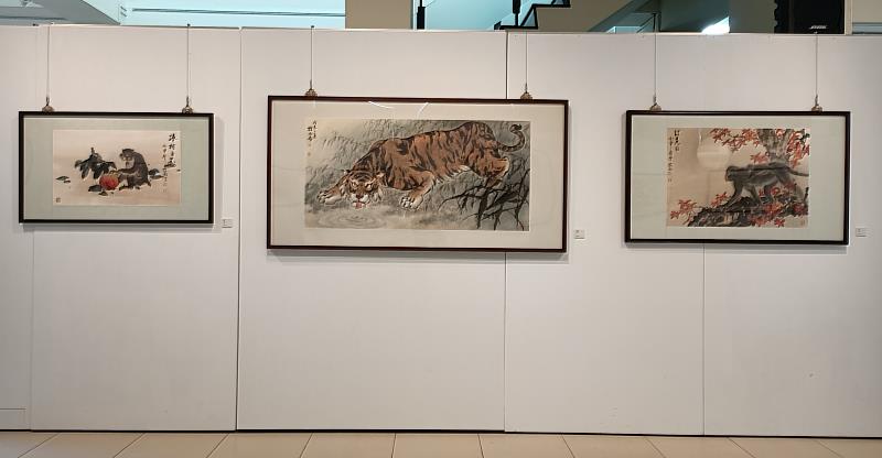 香雨書院陳牧雨書畫展照片