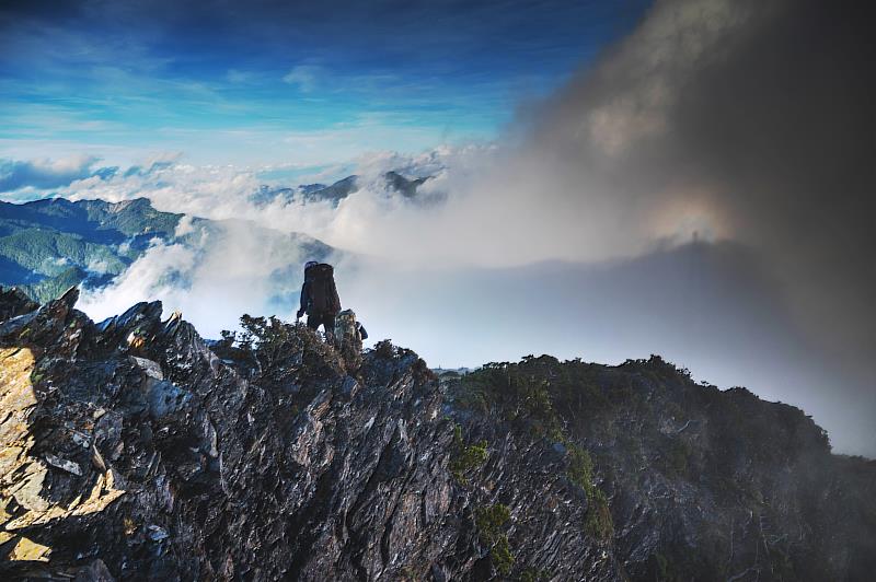 MV畫面悠緩但須先經過秀姑巒山、馬利加南山，過程實際上並不輕鬆。（照片／沈紘揚攝影）