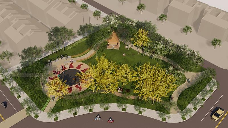 全國首座排灣族文化意涵 新來義共融公園特色遊戲場動土