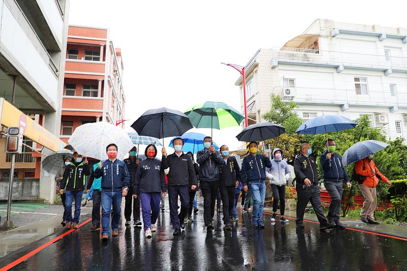 新港鄉文昌街45巷道路拓寬工程通車典禮