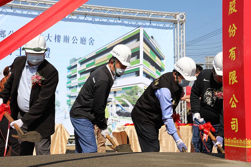 六腳鄉公所行政大樓辦公廳舍開工動土典禮
