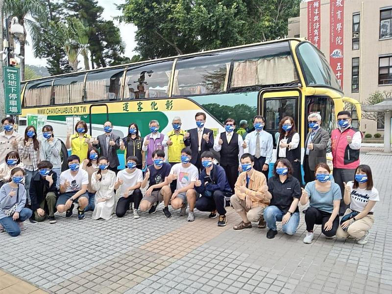 公車進校園通車典禮