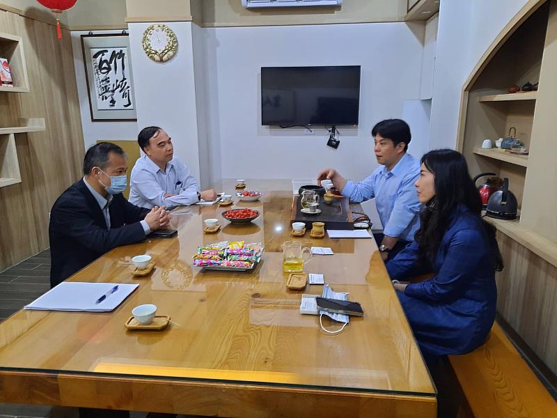 農金局李聰勇局長及農險基金拜訪竹崎地區農會