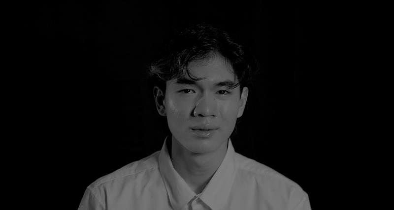 「林煜為：她的故事」作品影像，孩子臉部表情細微變化所傾訴的情緒