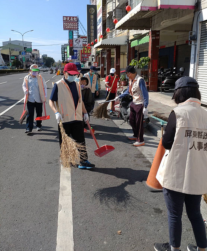 111年屏東縣政府人事處志願服務活動