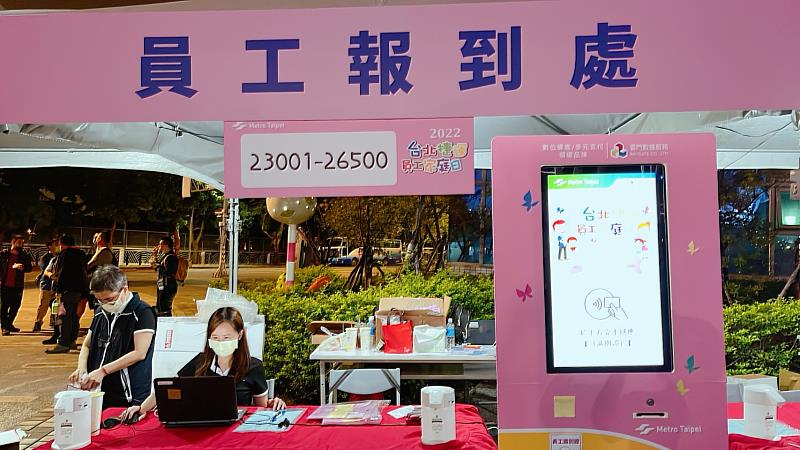 北捷家庭員工日大會報到處