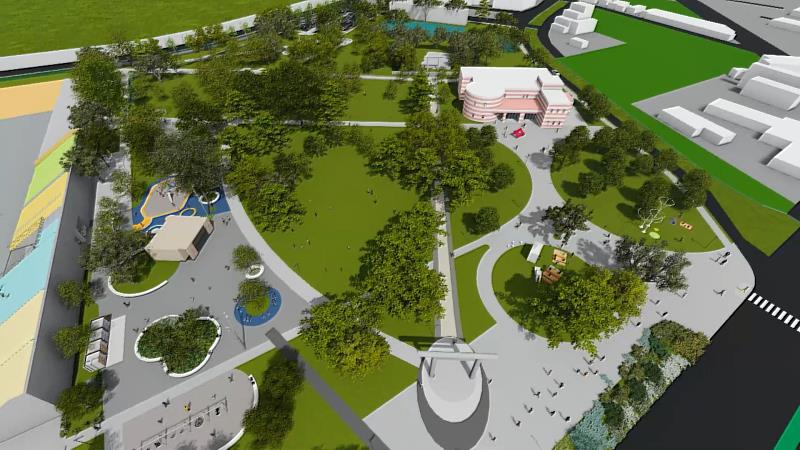 打開藝術及生活的角落！朴子藝術公園整體再造暨周邊休憩空間串連工程今動土