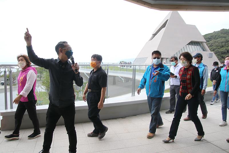 臺東南迴新地標「城鎮之心南迴驛」最快暑假試營運  饒慶鈴今視察盼帶動地方觀光與產業