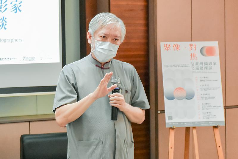 國立臺灣美術館梁永斐館長蒞臨致詞