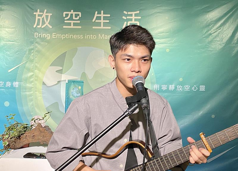 馬來西亞歌手Kent吳智健參與「音樂療癒地球」線上音樂會。（圖由世界宗教博物館提供）