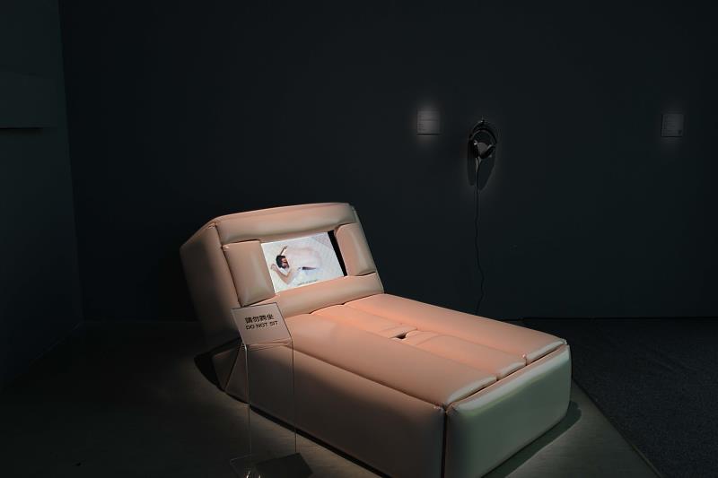 施密特－亨尼克（麥可．施密特＋美琳娜．亨尼克）〈軀體〉，2019，錄像及物件，