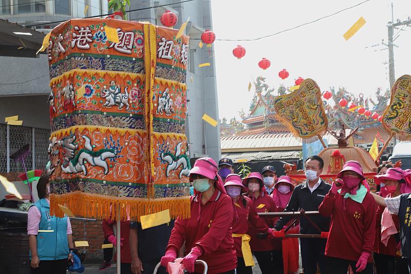魍港太聖宮明朝媽祖聖誕千秋祝壽遶境