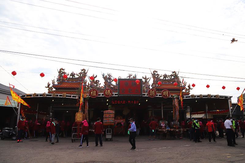 魍港太聖宮明朝媽祖聖誕千秋祝壽遶境