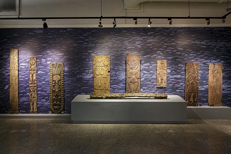 典藏品「出走」庫房  原住民古物展於屏美館展出