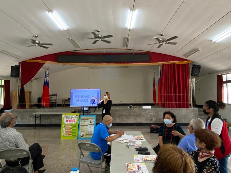 「中央長照服務電動代步車租賃制度」 即日起於屏東原鄉試辦