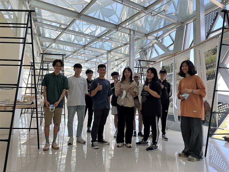 崑大空設系學生於臺江文化中心舉辦流域學習展