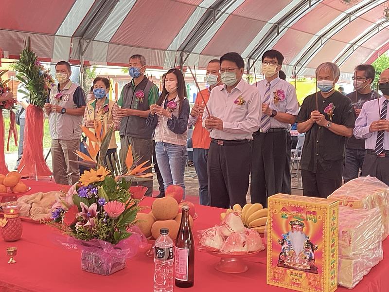 屏東縣南州鄉南州國民小學新建公共化幼兒園工程開工動土