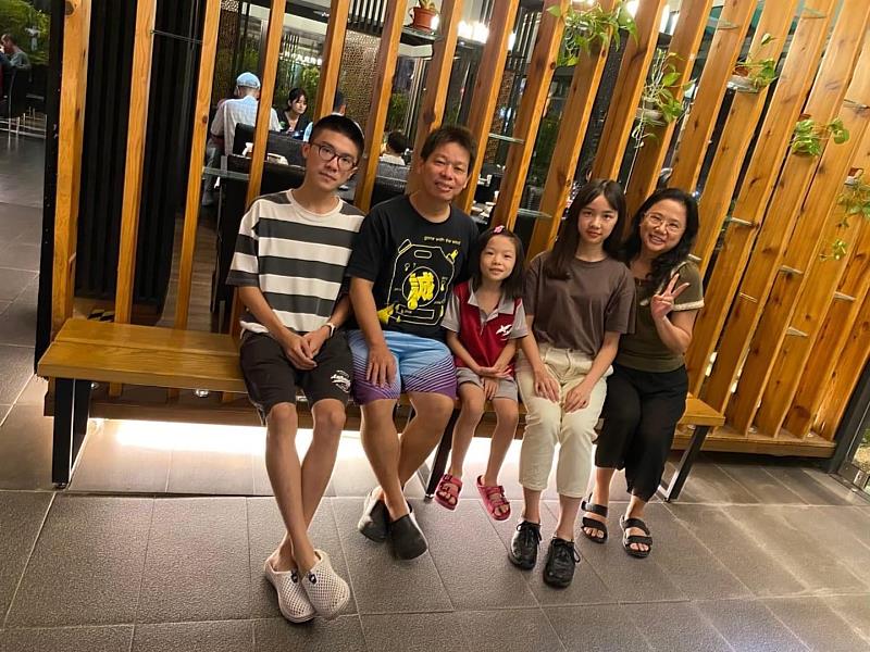 林國賓說，四期教育就是師父要給我們最好的方法，是成佛的藍圖。（靈鷲山佛教教團提供）