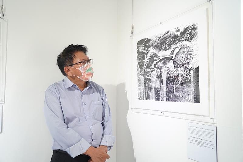 國際藝術家大岩奧斯卡在屏東《眠夢》 車城海口港與你魔幻一夏