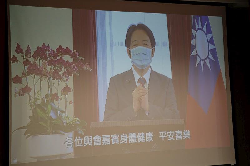 賴清德副總統致詞感謝醫學界先進為台灣人民的健康福祉奮鬥貢獻-