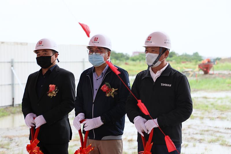 馬稠後後期首家工廠動土！寶豐電機今舉行開工典禮 翁章梁：這是重要的里程碑