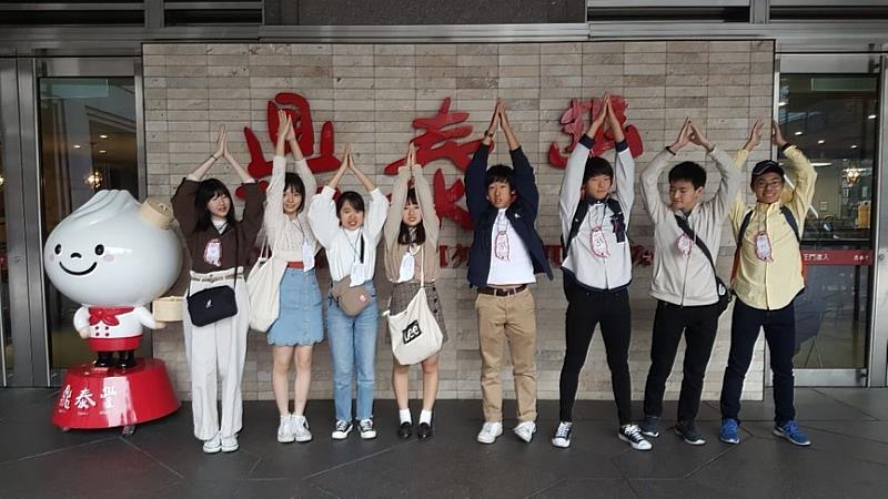 日本高中生留下歡笑、感動與美好的旅行回憶。