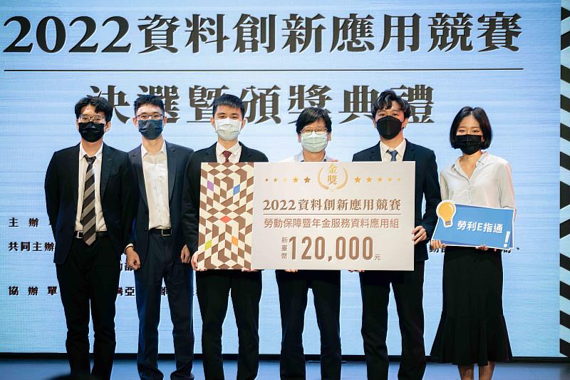 勞動保障暨年金服務資料應用組 金獎作品「勞利E指通」