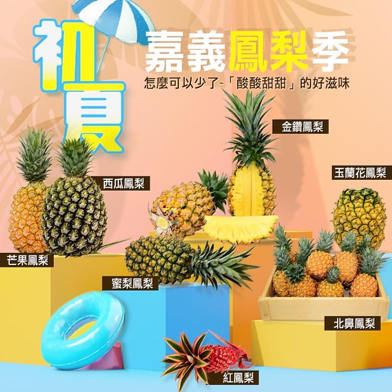 迎接初夏嘉義鳳梨季 邀您優鮮品嘗香甜好滋味