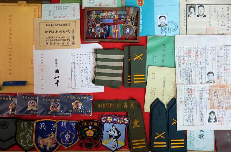 眷村文史館琳瑯滿目的歷史文物