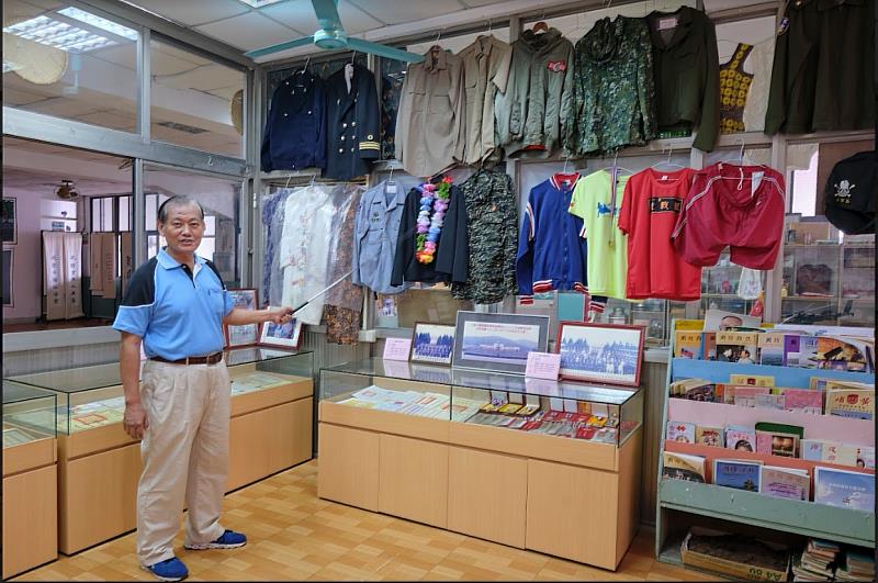 眷村文史館展出上千件陸海空軍文物，年代最久遠的從國共內戰時期保存至今