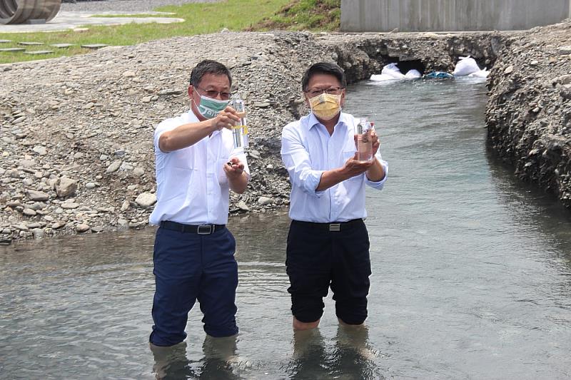 伏流水前世今生在屏東 林邊溪伏流水示範場址通水典禮
