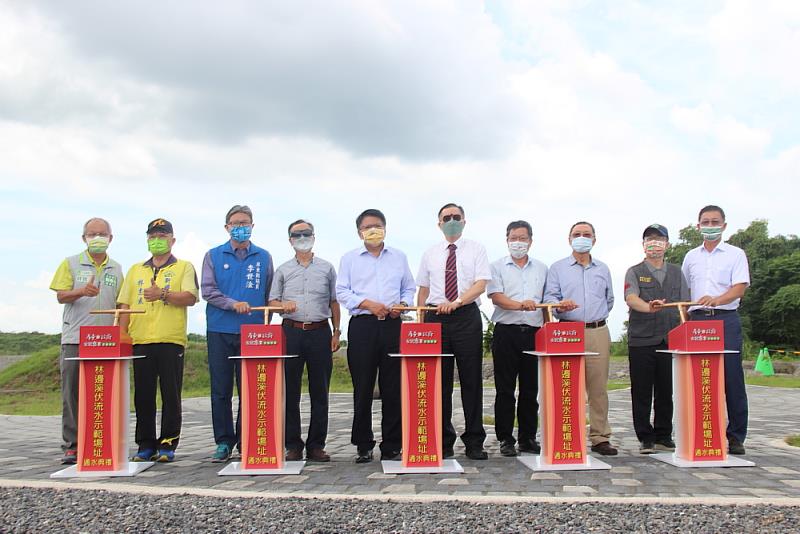 伏流水前世今生在屏東 林邊溪伏流水示範場址通水典禮