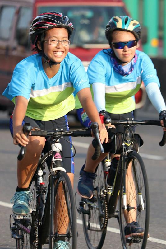 沈秀秀同學畢業旅行環島行前訓練。