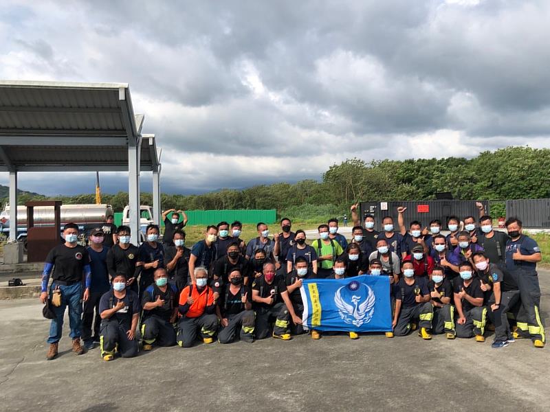 強化臺東義消火搶救災戰力！38位義消用汗水及淚水拼得火搶班證照