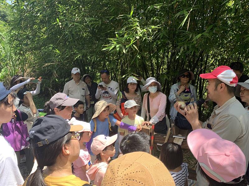 王聖凱辦理綠竹筍食農教育體驗