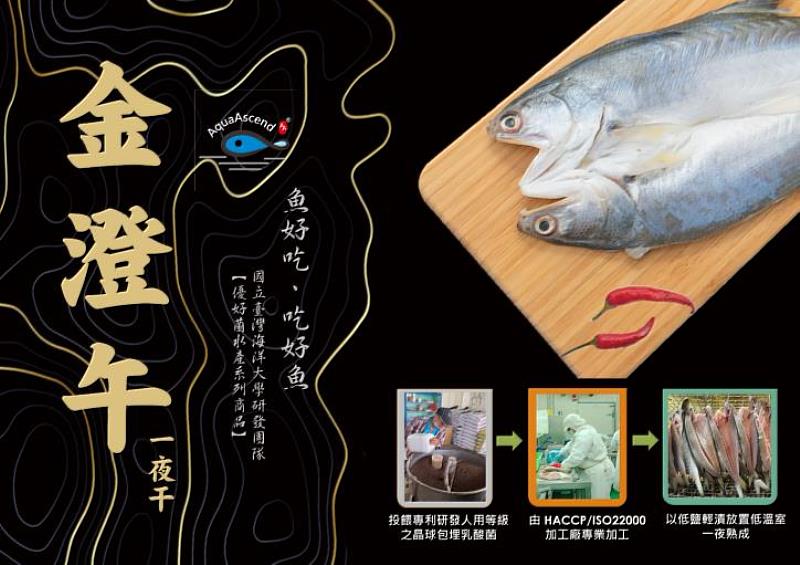 此次獲獎的明星商品金澄午因體色帶金黃、體型修長健美，油脂豐富且味道鮮美而命名