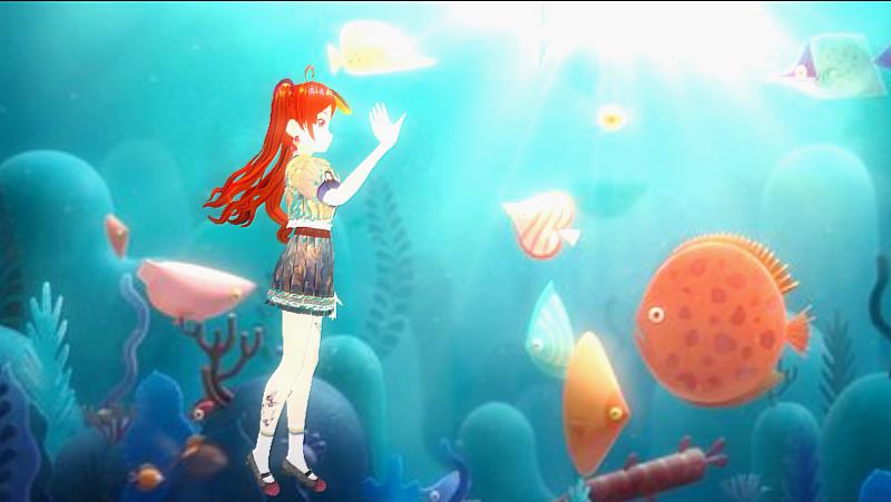 2022 元宇宙虛擬偶像角色設計大賽佳作作品，作者關伊婷。