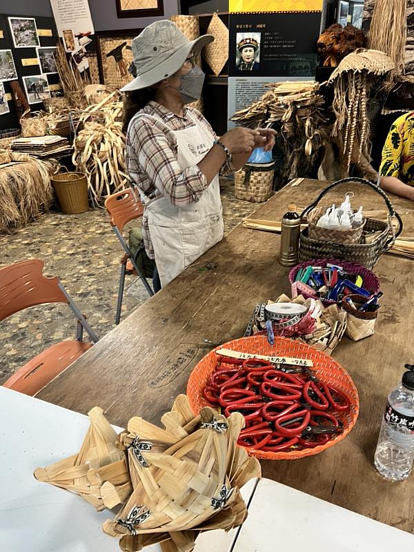 體驗編織月桃葉手作