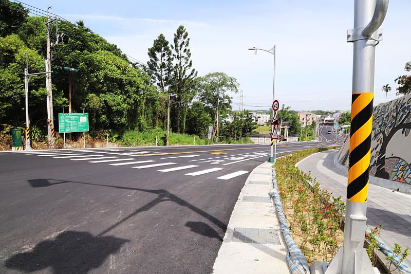 水上鄉嘉138線 忠和國小至成功國小道路拓寬工程竣工