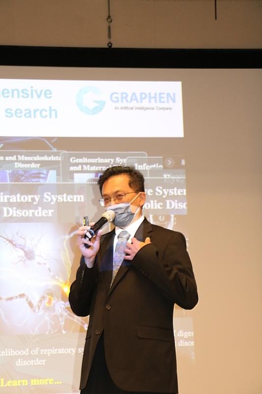 圖策科技公司執行長林清詠教授發表專題演講.