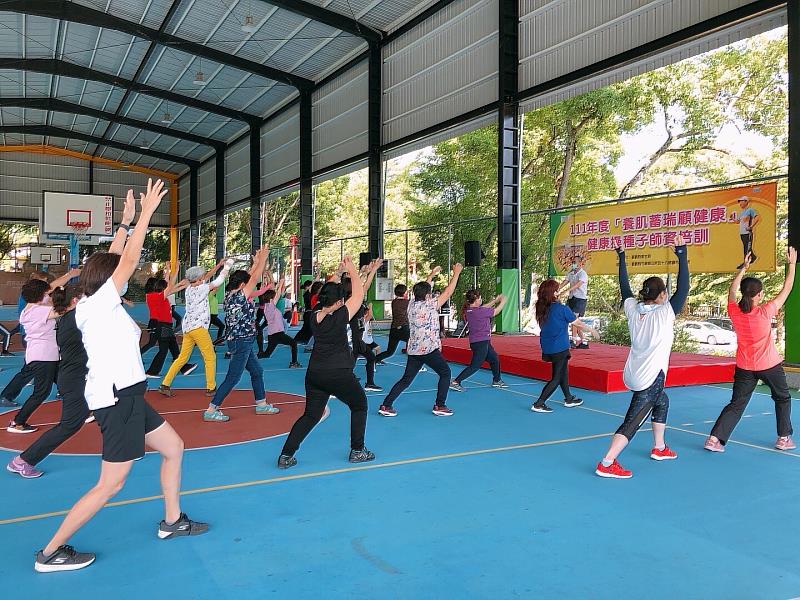 第三屆在嘉顧健康「養肌蓄瑞」健康操種子師資培訓