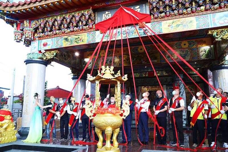 嘉義縣東石鄉三家村福德廟入火安座大典