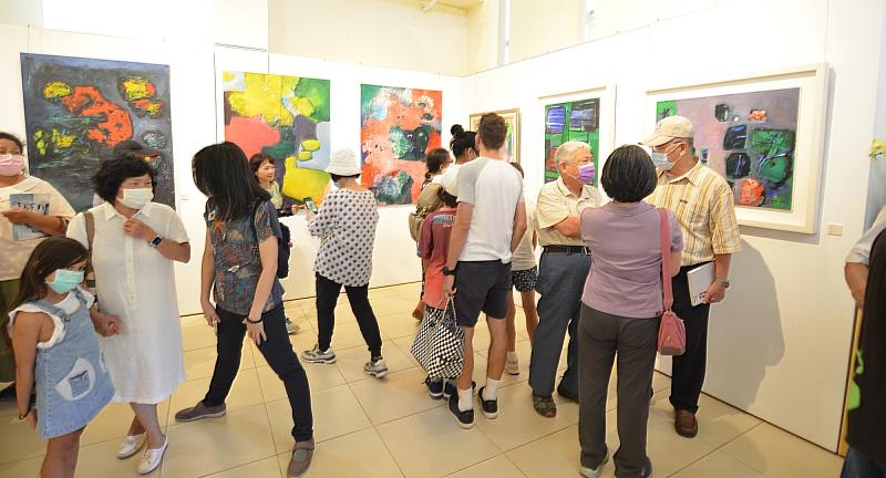 李伯元畫展於南大香雨書院盛大開幕