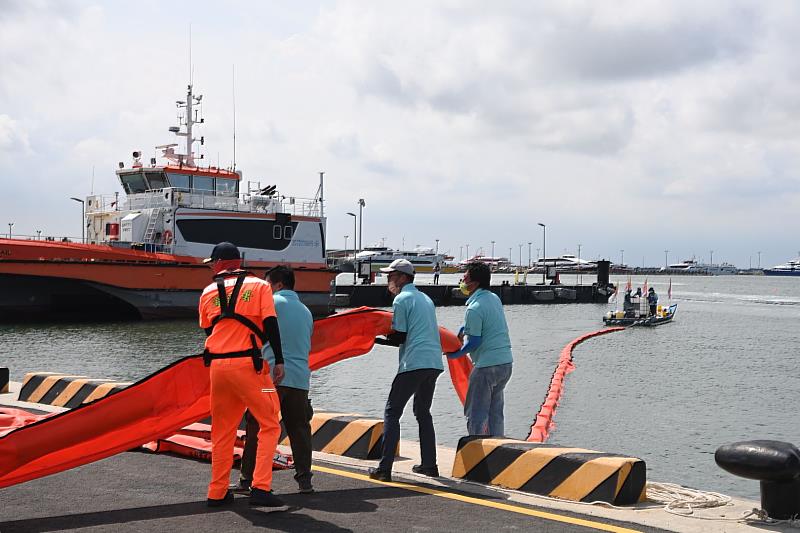 嘉義縣海污搜救聯合演練不怕「抓漏」