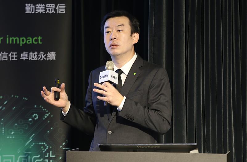 圖四：勤業眾信聯合會計師事務所風險諮詢服務部資深執行副總經理林彥良