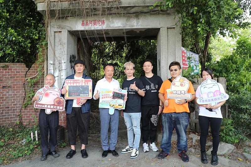 電影《民雄鬼屋》鬼門開上映！翁章梁攜手劇組團隊加碼推觀光