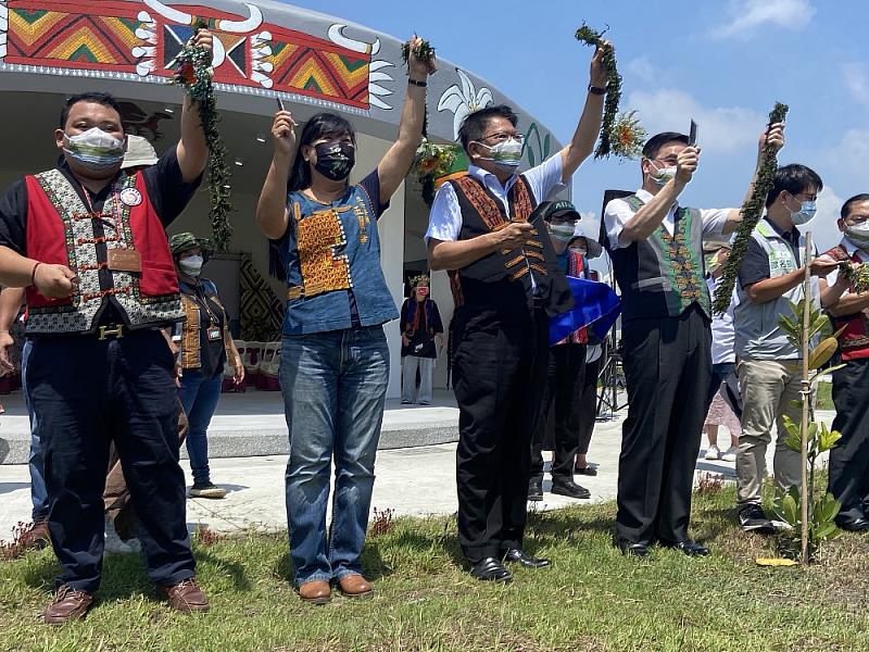 全國第一處「部落之心」暨二峰圳水源啟用   推動原住民族全人全能發展