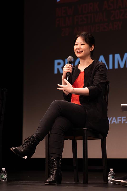導演王希捷表示，《一家之主》劇中每一段故事都為觀眾療癒了一種關係。（紐約亞洲影展提供）
