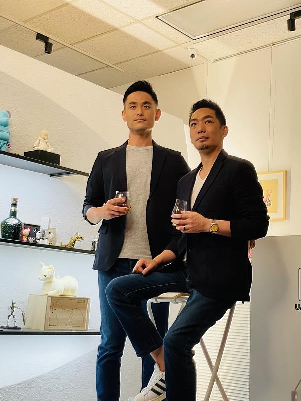 UARTCUBE 兩位創辦人 Thomas Lee(左), Tony Chang (右)